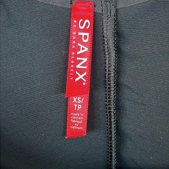 Brand New Spanx Open-Bust Mid-Thigh Bodysuit Very Black Slimming Shapewear - Picture 4 of 15